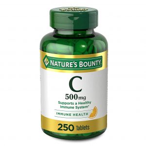 Nature's Bounty Vitamin C 500mg, 250 Tablets