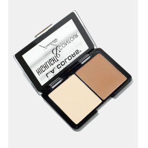 L.A. Colors Highlight & Contour Palette- Medium to Tan