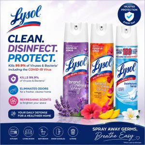Lysol Disinfectant Antibacterial Spray