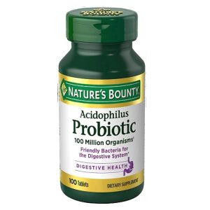 Nature's Bounty Acidophilus Probiotic 100 tablets