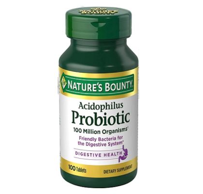 Nature's Bounty Acidophilus Probiotic 100 tablets