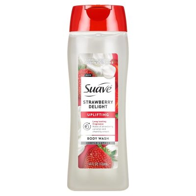 Suave Strawberry Delight Uplifting Body Wash 550ml